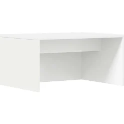 vidaXL Väggmonterat skrivbord 60 x 45 x 30 cm Konstruerat trä Vit