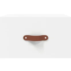 vidaXL Väggmonterat sängbord vit 35x35x20 cm