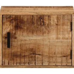 vidaXL Väggmonterat sängbord 40x30x25 cm massivt mangoträ