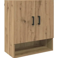 vidaXL Väggskåp artisan ek 60 x 31 x 70 cm Konstruerat trä