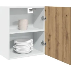 Outlet vidaXL Väggskåp “Lyon” 50x31x60 cm konstruerat trä artisan ek