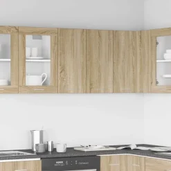 vidaXL Väggskåp “Lyon” sonoma-ek 60x31x60 cm konstruerat trä