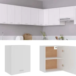 Discount vidaXL Väggskåp “Lyon” 50x31x60 cm konstruerat trä Vit