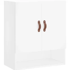 vidaXL Väggskåp vit 60x31x70 cm konstruerat trä