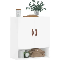 vidaXL Väggskåp vit 60x31x70 cm konstruerat trä