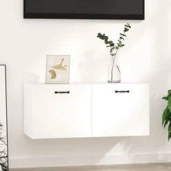 Clearance vidaXL Väggskåp 80x36,5x35 cm konstruerat trä Vit