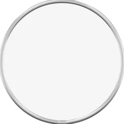 Hot vidaXL Väggspegel Ø 20 cm rund Silver