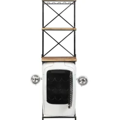 Outlet vidaXL Vinhylla traktor 49x31x172 cm grovt mangoträ Vit