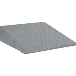 vidaXL Vinklad Kudde Enfärgad Grå 69 x 64 x 19 cm Minneskum