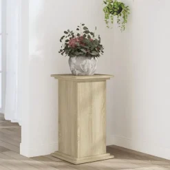 vidaXL Växtställ sonoma-ek 33x33x60 cm konstruerat trä Sonoma ek